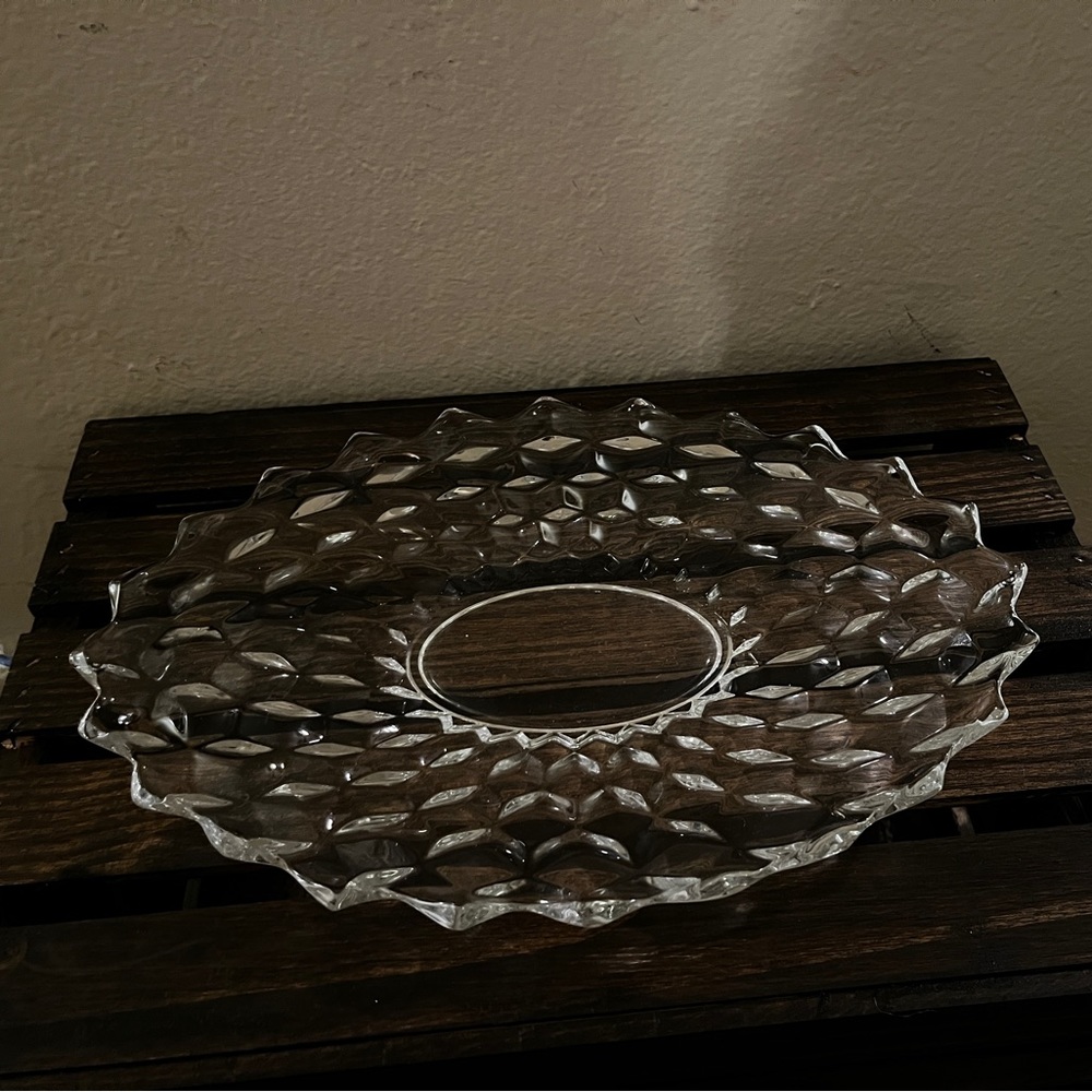 Vintage American Fostoria Platter